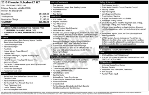 Photos of 2015 Chevrolet Suburban LT for sale in Omaha, NE at Gregg Young Chevrolet - Omaha