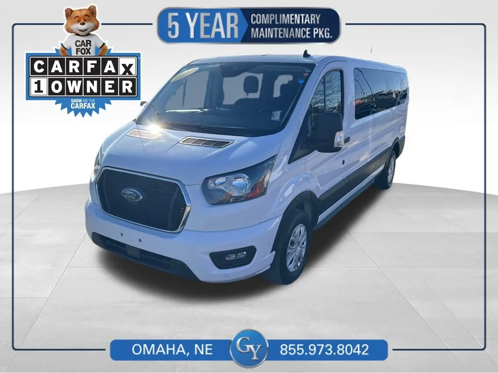 White 2023 Ford Transit-350 XLT for sale in Omaha, NE