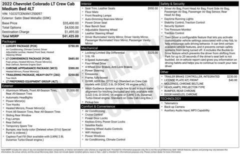 Photos of 2022 Chevrolet Colorado LT for sale in Omaha, NE at Gregg Young Chevrolet - Omaha