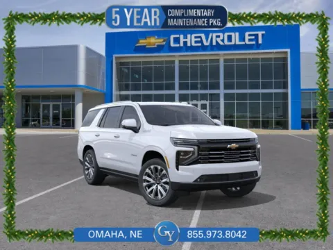 White 2026 Chevrolet Tahoe High Country for sale in Omaha, NE
