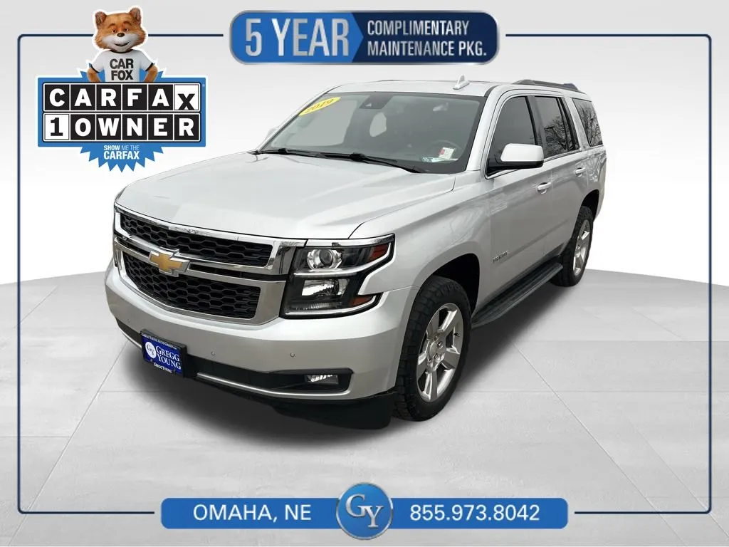 Silver 2019 Chevrolet Tahoe LT for sale in Omaha, NE