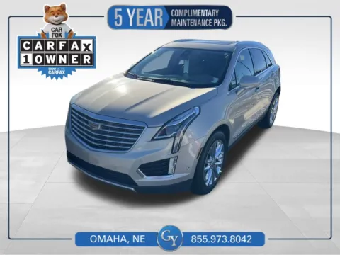 Silver 2017 Cadillac XT5 Platinum for sale in Omaha, NE
