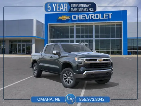 Gray 2026 Chevrolet Silverado 1500 LT for sale in Omaha, NE