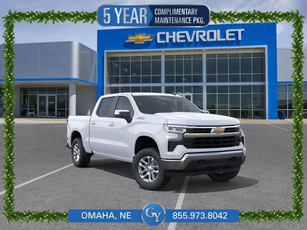 White 2026 Chevrolet Silverado 1500 LT for sale in Omaha, NE