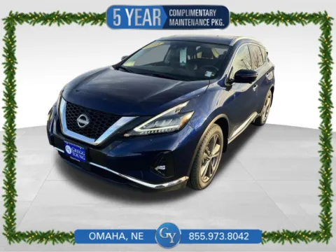 Blue 2024 Nissan Murano Platinum for sale in Omaha, NE