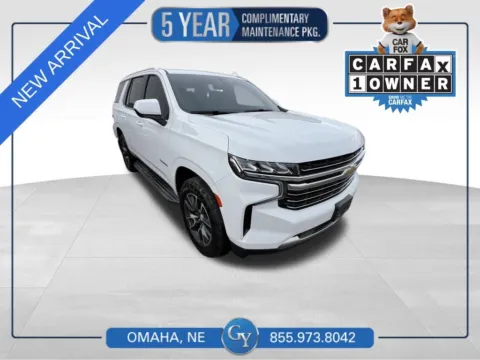 White 2021 Chevrolet Tahoe LT for sale in Omaha, NE