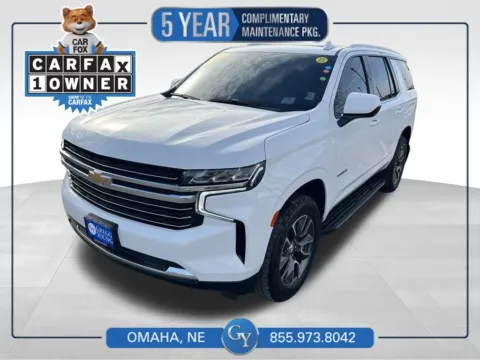 White 2021 Chevrolet Tahoe LT for sale in Omaha, NE