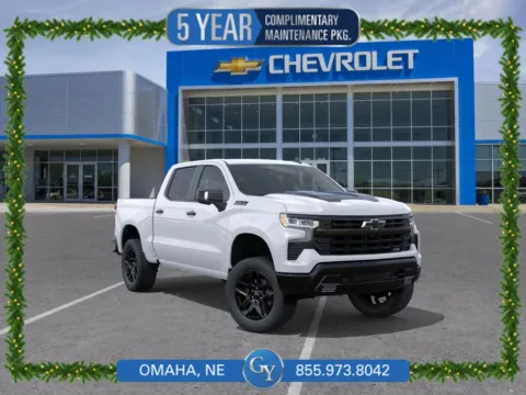 White 2026 Chevrolet Silverado 1500 LT Trail Boss for sale in Omaha, NE