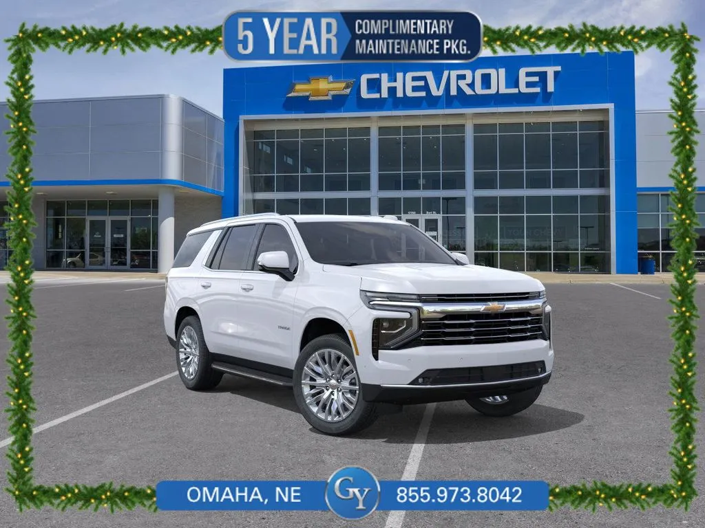 White 2026 Chevrolet Tahoe LT for sale in Omaha, NE