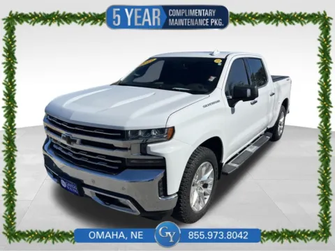 White 2019 Chevrolet Silverado 1500 LTZ for sale in Omaha, NE