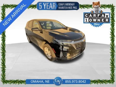 Black 2023 Chevrolet Equinox LT for sale in Omaha, NE