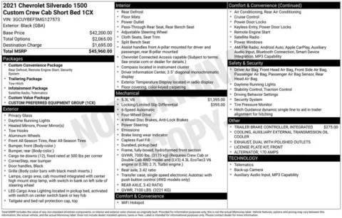 Photos of 2021 Chevrolet Silverado 1500 Custom for sale in Omaha, NE at Gregg Young Chevrolet - Omaha