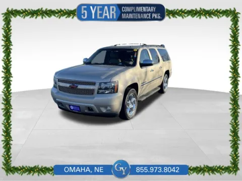 Silver 2013 Chevrolet Suburban 1500 LTZ for sale in Omaha, NE