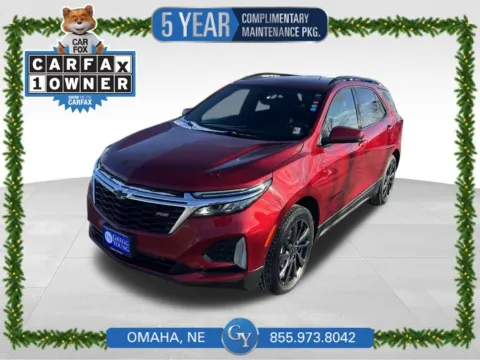 Red 2023 Chevrolet Equinox RS for sale in Omaha, NE