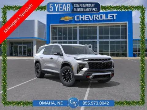 Gray 2026 Chevrolet Traverse Z71 for sale in Omaha, NE