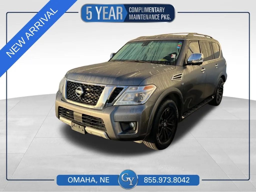Gray 2017 Nissan Armada Platinum for sale in Omaha, NE