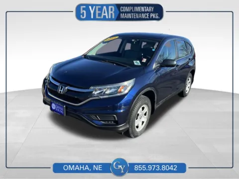 Blue 2015 Honda CR-V LX for sale in Omaha, NE