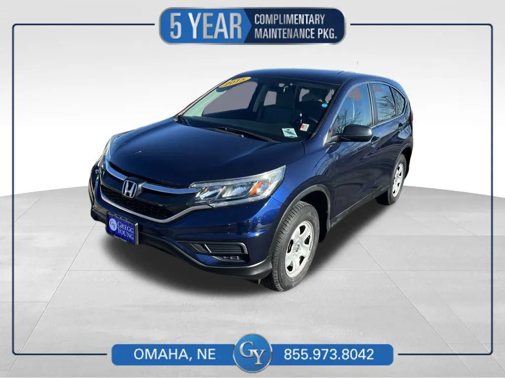 Blue 2015 Honda CR-V LX for sale in Omaha, NE