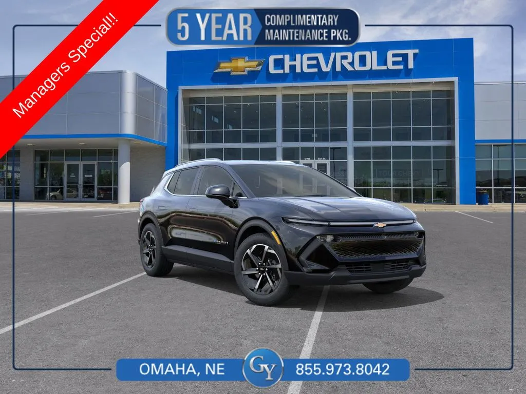 Black 2026 Chevrolet Equinox EV LT for sale in Omaha, NE