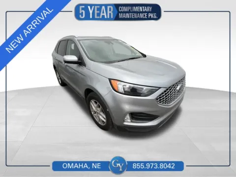 Silver 2024 Ford Edge SEL for sale in Omaha, NE