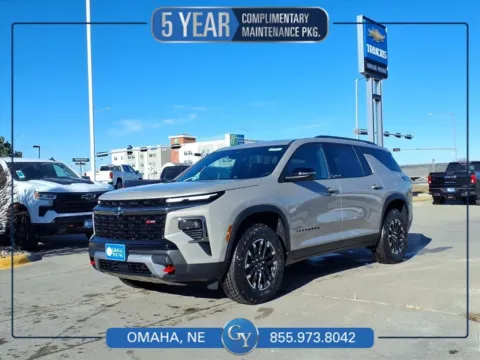 Gray 2026 Chevrolet Traverse Z71 for sale in Omaha, NE