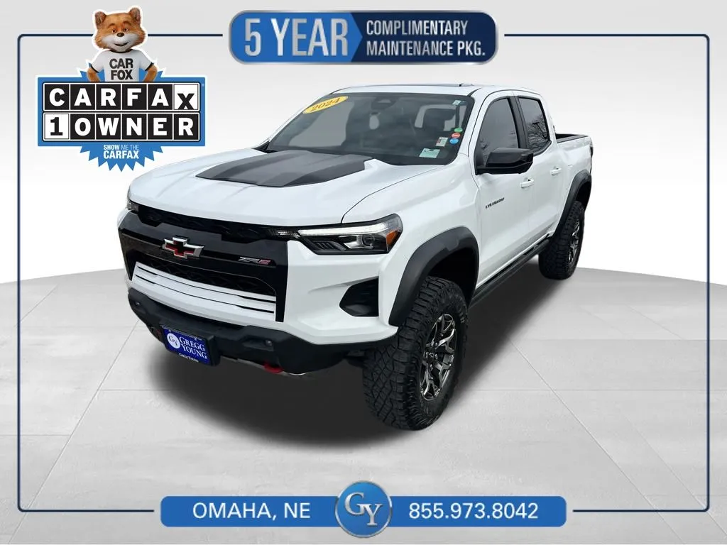 White 2024 Chevrolet Colorado ZR2 for sale in Omaha, NE