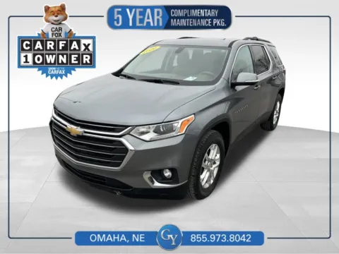 Gray 2020 Chevrolet Traverse LT for sale in Omaha, NE