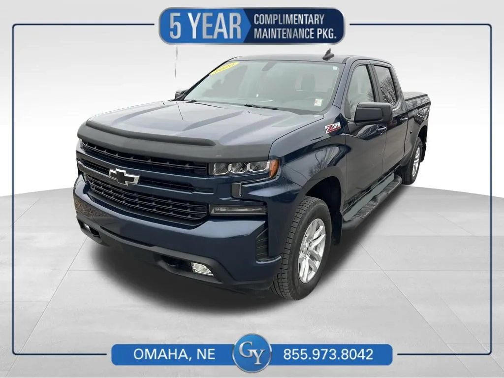 Blue 2020 Chevrolet Silverado 1500 RST for sale in Omaha, NE