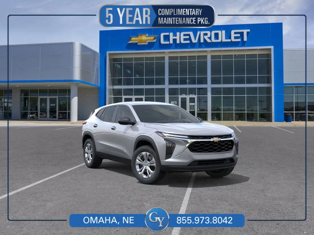Gray 2026 Chevrolet Trax LS for sale in Omaha, NE