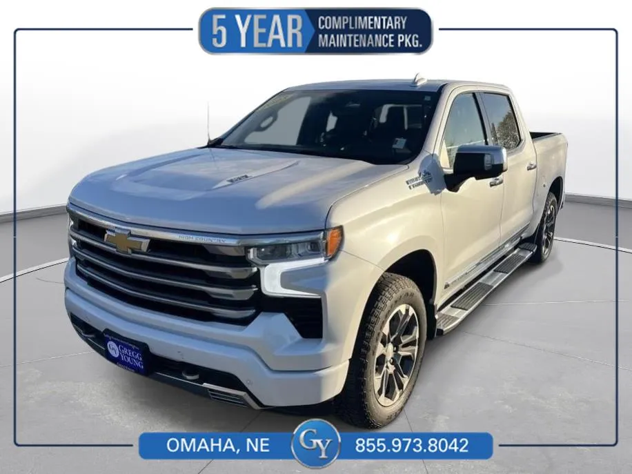 White 2023 Chevrolet Silverado 1500 High Country for sale in Omaha, NE