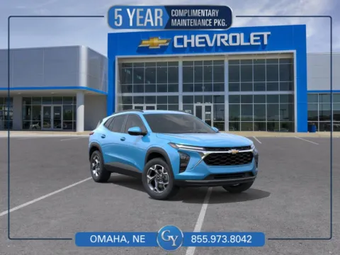 Blue 2026 Chevrolet Trax LT for sale in Omaha, NE