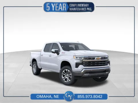 White 2025 Chevrolet Silverado 1500 LTZ for sale in Omaha, NE