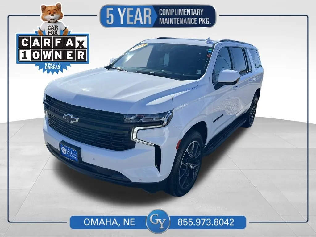 White 2023 Chevrolet Suburban RST for sale in Omaha, NE