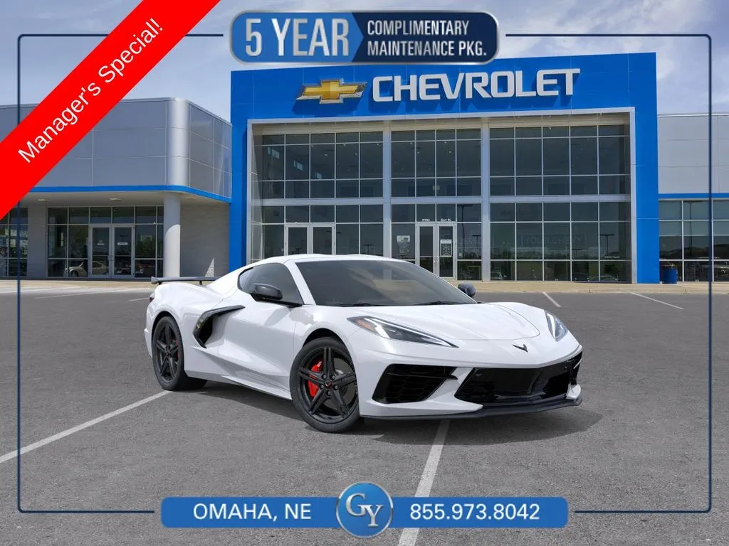 White 2026 Chevrolet Corvette Stingray for sale in Omaha, NE
