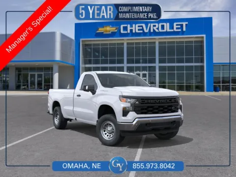 White 2026 Chevrolet Silverado 1500 WT for sale in Omaha, NE