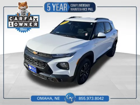 White 2023 Chevrolet TrailBlazer ACTIV for sale in Omaha, NE
