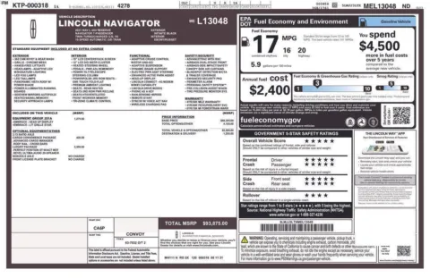 Another view of 2021 Lincoln Navigator L Reserve for sale in Omaha, NE at Gregg Young Chevrolet - Omaha