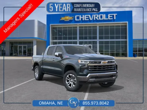Gray 2025 Chevrolet Silverado 1500 LTZ for sale in Omaha, NE
