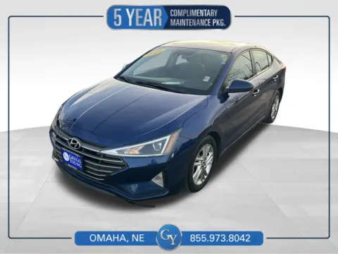 Blue 2020 Hyundai Elantra SEL for sale in Omaha, NE