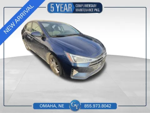 Blue 2020 Hyundai Elantra SEL for sale in Omaha, NE