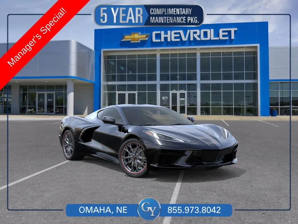 Black 2026 Chevrolet Corvette Stingray for sale in Omaha, NE