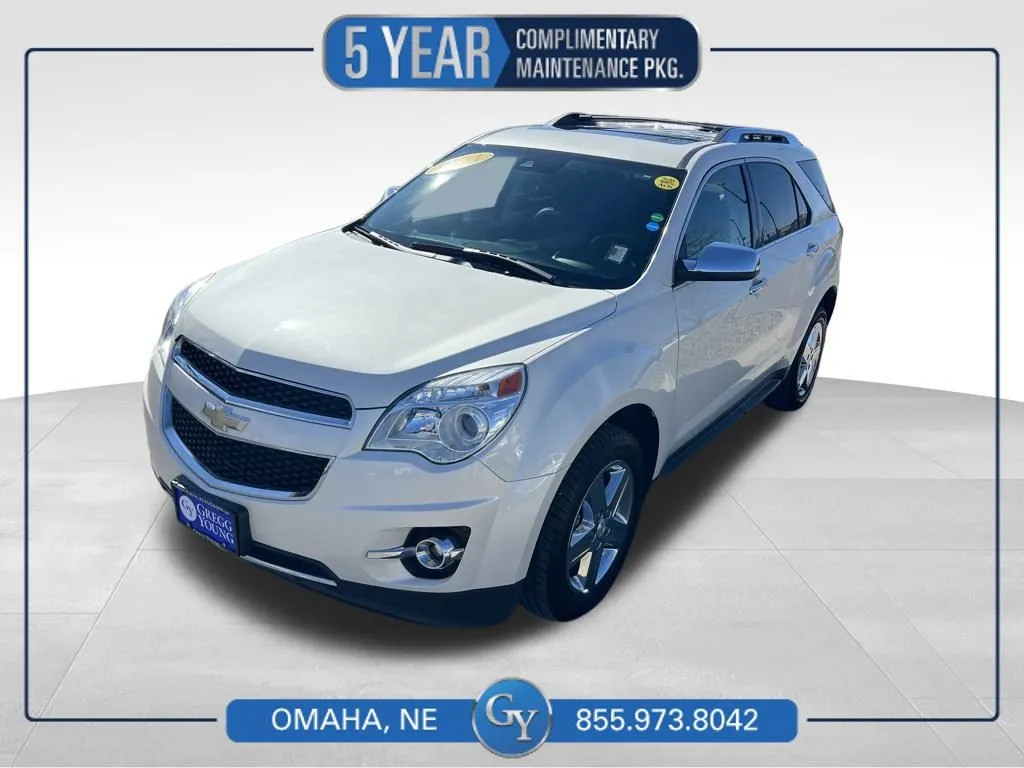 White 2014 Chevrolet Equinox LTZ for sale in Omaha, NE