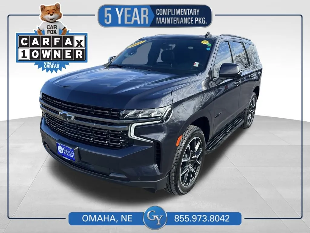 Gray 2022 Chevrolet Tahoe RST for sale in Omaha, NE