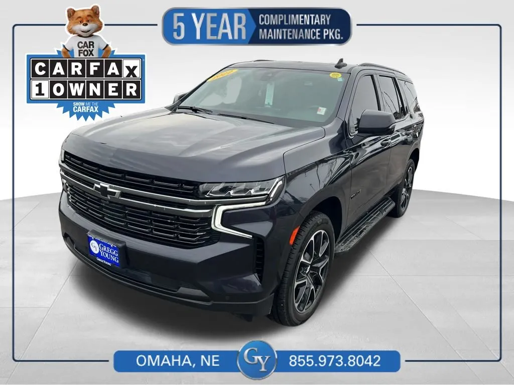 Gray 2022 Chevrolet Tahoe RST for sale in Omaha, NE