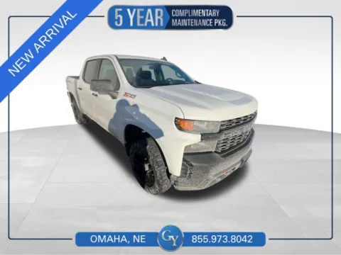 White 2020 Chevrolet Silverado 1500 Custom Trail Boss for sale in Omaha, NE