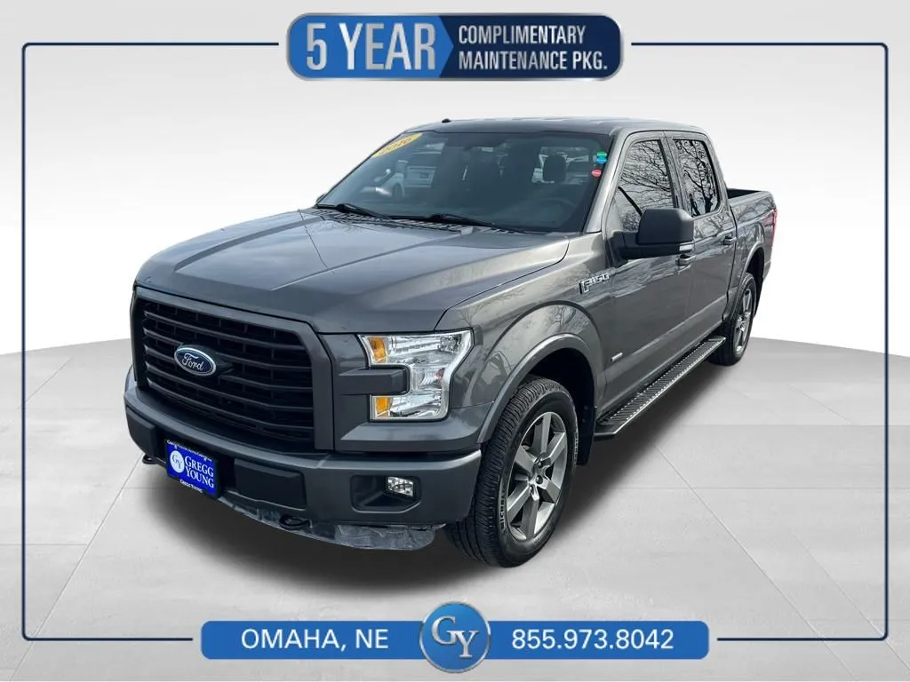 Gray 2016 Ford F-150 XLT for sale in Omaha, NE