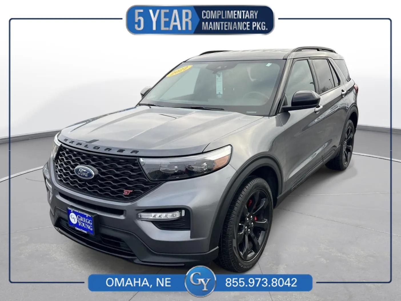 Gray 2022 Ford Explorer ST for sale in Omaha, NE