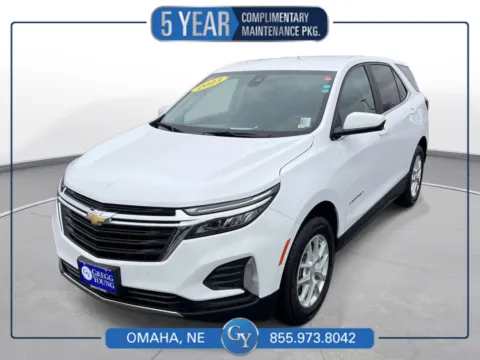 White 2023 Chevrolet Equinox LT for sale in Omaha, NE