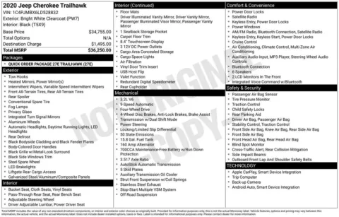 Photos of 2020 Jeep Cherokee Trailhawk for sale in Omaha, NE at Gregg Young Chevrolet - Omaha