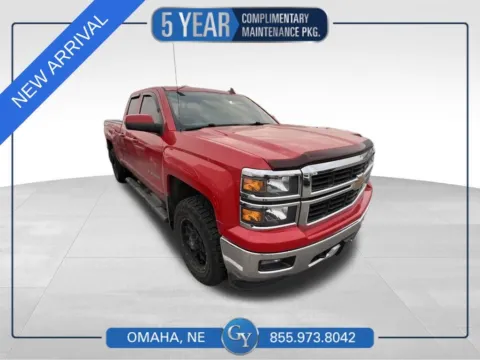 Red 2015 Chevrolet Silverado 1500 LT for sale in Omaha, NE